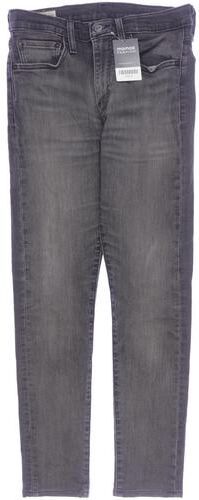 Herren Jeans, schwarz, Gr. W31 L34, Elasthan, Baumwolle, Leder - Second Hand - Levis - Modalova