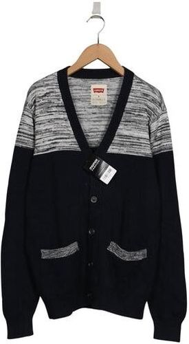 Herren Strickjacke, marineblau, Gr. M, Baumwolle - Second Hand - Levis - Modalova
