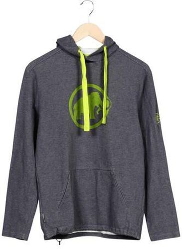 Herren Kapuzenpullover, grau, Gr. L, Elasthan, Baumwolle, Synthetik - Second Hand - Mammut - Modalova