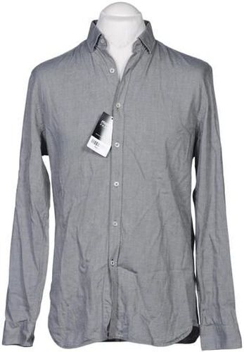 Herren Hemd, grau, Gr. M - Second Hand - MANGO MAN - Modalova