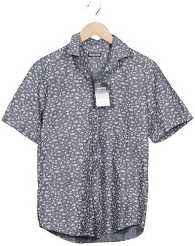 Herren Hemd, blau, Gr. S, Baumwolle - Second Hand - manguun - Modalova