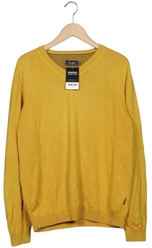 Herren Pullover, gelb, Gr. EU 50, Baumwolle, Schurwolle, Synthetik - Second Hand - MAERZ - Modalova
