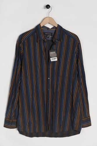 Herren Hemd, schwarz, Gr. XL, Baumwolle - Second Hand - Marvelis - Modalova