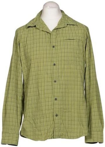 Herren Hemd, grün, Gr. 43, Synthetik - Second Hand - Marmot - Modalova