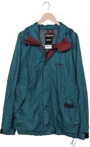 Herren Jacke, türkis, Gr. L, Synthetik - Second Hand - Marmot - Modalova