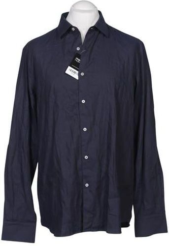 Herren Hemd, marineblau, Gr. XL, Baumwolle - Second Hand - Massimo Dutti - Modalova