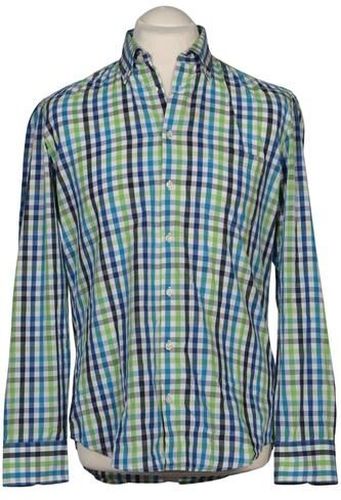 Herren Hemd, mehrfarbig, Gr. 39, Baumwolle - Second Hand - Montego - Modalova