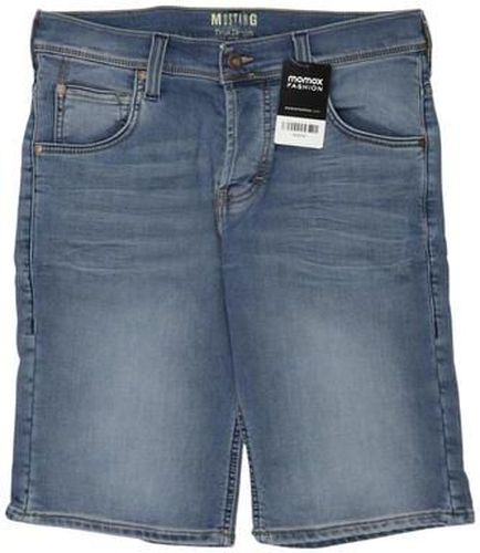 Herren Shorts, blau, Gr. W31, Elasthan, Baumwolle, Synthetik - Second Hand - Mustang - Modalova