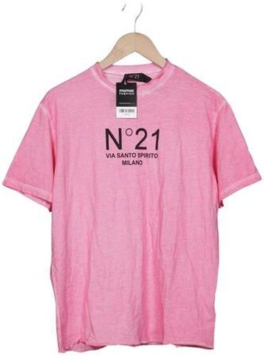 Herren T-Shirt, pink, Gr. Xxs, Baumwolle - Second Hand - N21 - Modalova