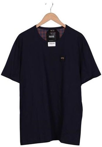 Herren T-Shirt, marineblau, Gr. Xxl, Baumwolle - Second Hand - N21 - Modalova