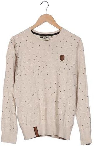 Herren Pullover, beige, Gr. XL, Baumwolle - Second Hand - Naketano - Modalova