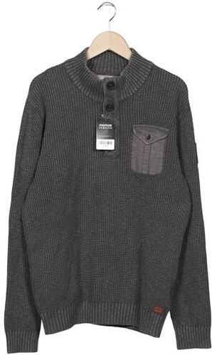 Herren Pullover, grau, Gr. L, Baumwolle - Second Hand - Napapijri - Modalova