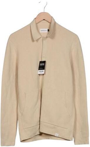 Herren Strickjacke, beige, Gr. M, Baumwolle - Second Hand - Nowadays - Modalova