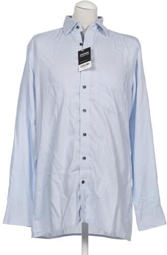 Herren Hemd, hellblau, Gr. 40, Baumwolle - Second Hand - Olymp - Modalova