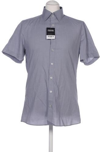 Herren Hemd, blau, Gr. 40, Baumwolle - Second Hand - Olymp - Modalova