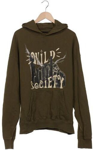 Herren Kapuzenpullover, grün, Gr. L, Baumwolle, Synthetik - Second Hand - Pegador - Modalova