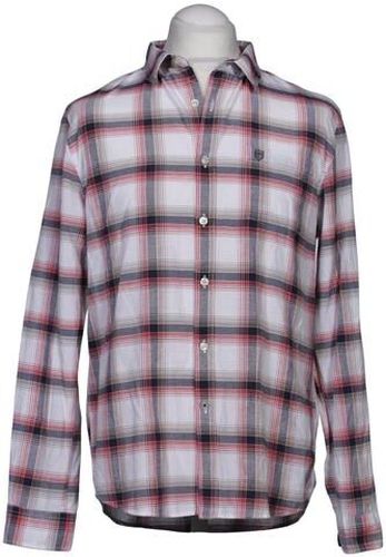 Herren Hemd, mehrfarbig, Gr. L, Baumwolle, Synthetik - Second Hand - Pier One - Modalova