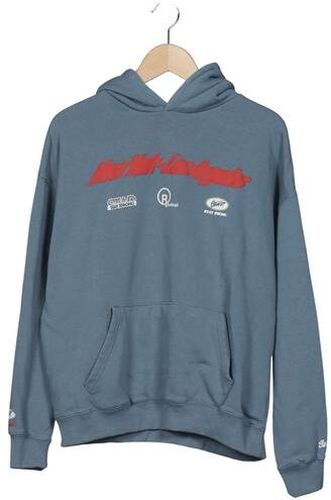 Herren Kapuzenpullover, blau, Gr. M, Elasthan, Baumwolle, Synthetik - Second Hand - Pull & Bear - Modalova