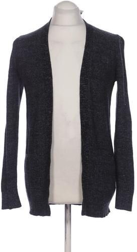Herren Strickjacke, marineblau, Gr. M, Baumwolle, Synthetik - Second Hand - Pull & Bear - Modalova