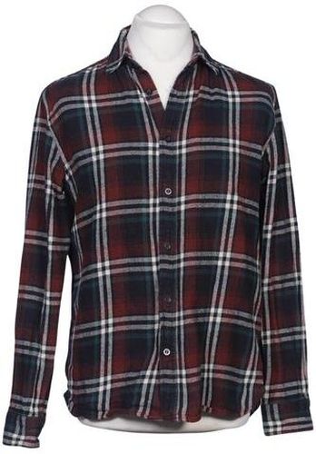 Herren Hemd, mehrfarbig, Gr. M, Baumwolle - Second Hand - Pull & Bear - Modalova
