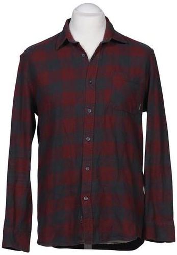 Herren Hemd, bordeaux, Gr. L, Baumwolle - Second Hand - Quiksilver - Modalova