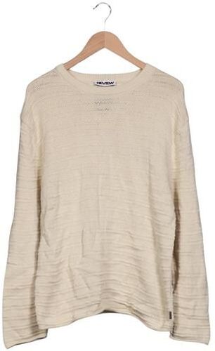 Herren Pullover, beige, Gr. L - Second Hand - Review - Modalova