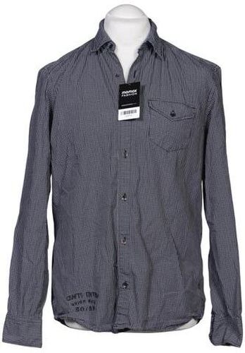 Herren Hemd, grau, Gr. M, Baumwolle - Second Hand - S. Oliver - Modalova