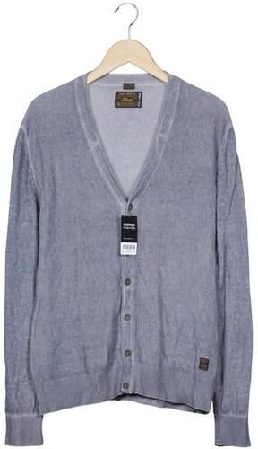 Herren Strickjacke, hellblau, Gr. L, Baumwolle - Second Hand - S. Oliver - Modalova