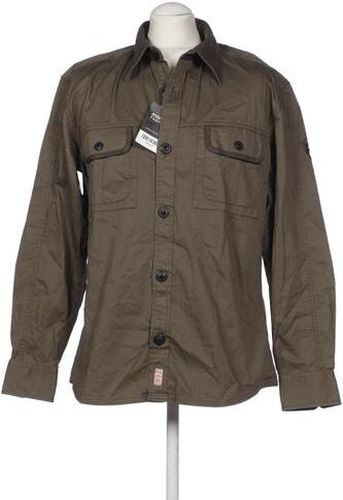 Herren Hemd, braun, Gr. M, Baumwolle - Second Hand - S. Oliver - Modalova