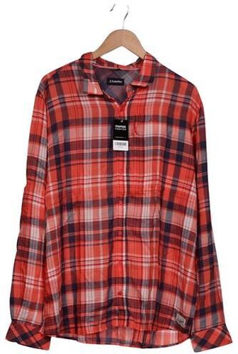 Herren Hemd, rot, Gr. EU 56, Synthetik, Lyocell - Second Hand - Schöffel - Modalova