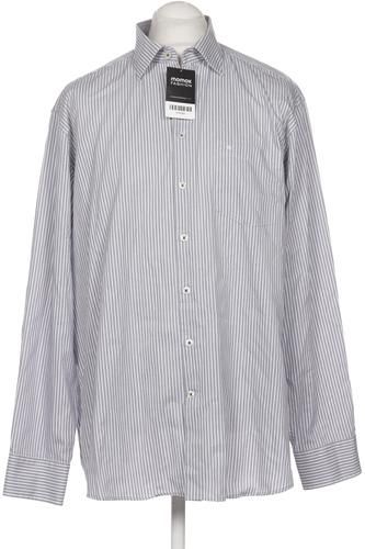 Herren Hemd, grau, Gr. EU 44, Baumwolle - Second Hand - Seidensticker - Modalova
