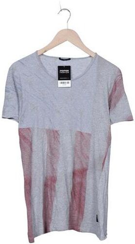 Herren T-Shirt, grau, Gr. S - Second Hand - Sisley - Modalova