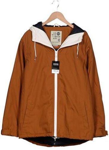 Herren Jacke, braun, Gr. XL, Baumwolle, Synthetik - Second Hand - Solid - Modalova