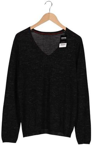 Herren Pullover, schwarz, Gr. L, Baumwolle, Leinen, Synthetik, Wolle - Second Hand - Strellson - Modalova