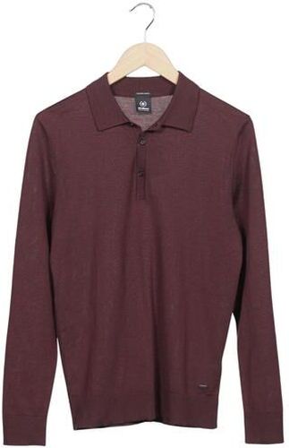 Herren Pullover, bordeaux, Gr. S, Schurwolle - Second Hand - Strellson - Modalova