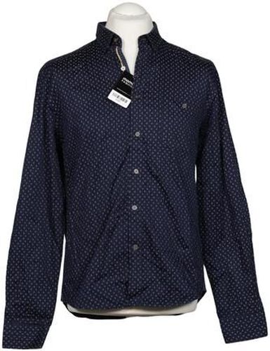 Herren Hemd, marineblau, Gr. EU 52 ( 4), Baumwolle - Second Hand - Ted baker - Modalova
