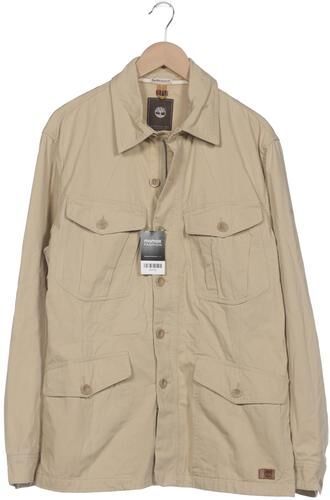 Herren Jacke, beige, Gr. XL, Baumwolle, Synthetik - Second Hand - Timberland - Modalova