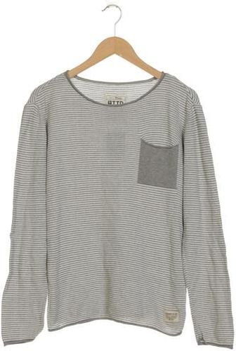 Herren Pullover, grau, Gr. S, Baumwolle - Second Hand - Tom Tailor Denim - Modalova