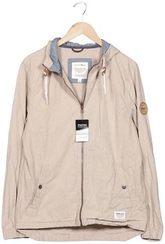 Herren Jacke, beige, Gr. L, Baumwolle - Second Hand - Tom Tailor Denim - Modalova