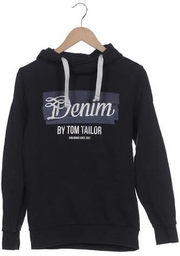 Herren Kapuzenpullover, marineblau, Gr. S, Baumwolle - Second Hand - Tom Tailor Denim - Modalova