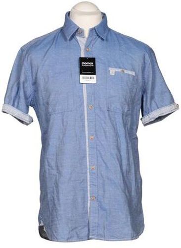Herren Hemd, hellblau, Gr. M, Baumwolle - Second Hand - Tom tailor - Modalova