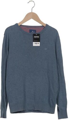 Herren Pullover, blau, Gr. M, Baumwolle - Second Hand - Tom tailor - Modalova