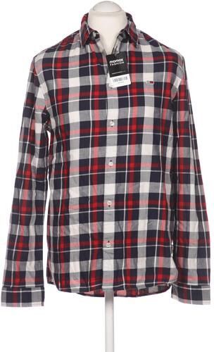 Herren Hemd, marineblau, Gr. M, Baumwolle - Second Hand - Tommy Jeans - Modalova