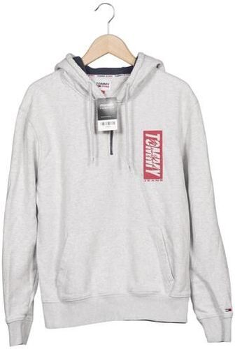 Herren Kapuzenpullover, grau, Gr. M, Elasthan, Baumwolle - Second Hand - Tommy Jeans - Modalova