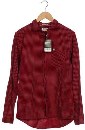 Herren Hemd, rot, Gr. S, Baumwolle - Second Hand - Tommy Jeans - Modalova