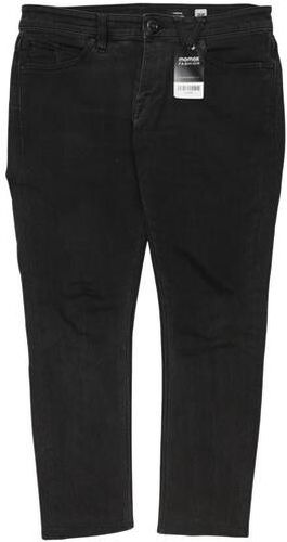 Herren Jeans, grau, Gr. W32 L27, Elasthan, Baumwolle, Synthetik - Second Hand - Volcom - Modalova