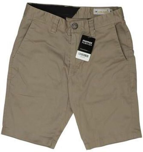 Herren Shorts, beige, Gr. W28, Elasthan, Baumwolle, Synthetik - Second Hand - Volcom - Modalova