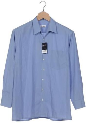 Herren Hemd, blau, Gr. 43, Baumwolle - Second Hand - Walbusch - Modalova