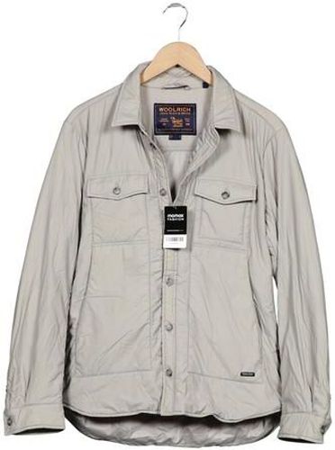 Herren Jacke, grau, Gr. L, Elasthan, Synthetik - Second Hand - Woolrich - Modalova