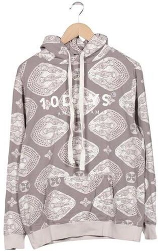 Damen Kapuzenpullover, grau, Gr. EU 36, Elasthan, Baumwolle - Second Hand - 10days - Modalova